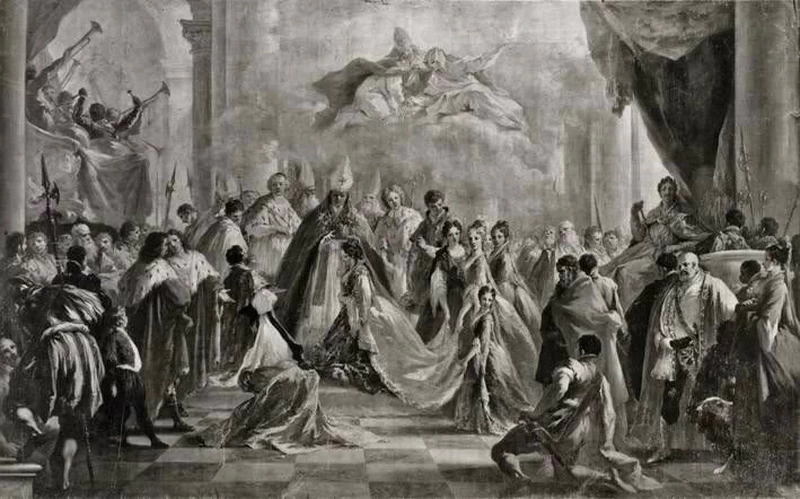 Incoronazione di Eleonora Magdalena von Pfalz - Neuburg come imperatrice, Bavarian State Painting Collections